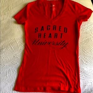 Sacred Heart University women’s fitted T-shirt
